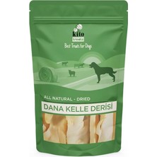 Astraltech Kito Kurutulmuş Dana Kelle Derisi Çiğnemelik Köpek Ödül MAMASI%100 Doğal, Glutensiz, Organik 100 gr
