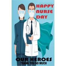 Astraltech Happy Nurse Day Our Heroes Thank You So Much - Thank You For Your Giving And Caring: Nootebook For