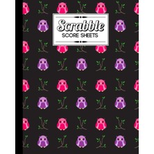 Astraltech Scrabble Score Sheet: Cute Owls Scrabble Score Sheet, Scrabble Game Record Book For Up To 4 Players
