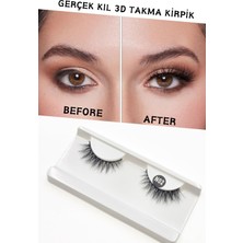 Astraltech Ruby Face Doğal Görünümlü Gerçek Kıl Tam Boy Ipek Takma Kirpik (1 Çift) - Mink Eyelash No: N02