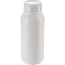 Astraltech Alsun Plastik Yuvarlak Numune Şişe 500 ml -Yüksek Kalite Hdpe- Tarım Şişesi 50 Adet