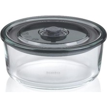 Astraltech Kela Aurelia Cam Saklama Kabı Yuvarlak 0,7 L
