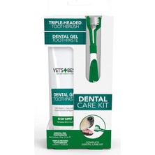 Astraltech Vet's Best Köpekler Için Ağız ve Diş Bakım Seti 17,5 cm 100 gr