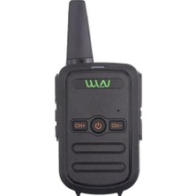 Renas Store Wln KD-C51 16 Kanal Siyah Tekli Telsiz
