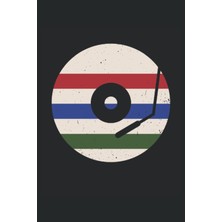Astraltech Disque Vinyle: Slops Music Turntable |notebook Din A5 6x9 Pouces |planificateur Journal Écrit Bookl