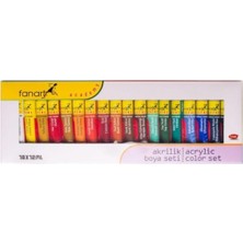 Astraltech Fanart 2000.S18 Academy Akri̇li̇k Boya Seti̇ 18X12ML