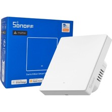 Sonoff M5-1C-86W Matter Wi-Fi Tek Kanallı Akıllı Duvar Anahtarı