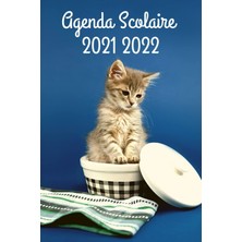Astraltech Agenda Scolaire 2021 2022: Agenda Chaton Journalier Pour Élémentaire, Collège, Amoureux Des Chats,