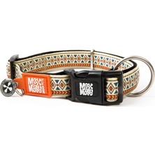 Astraltech Max & Molly Urban Pets Original Akıllı Künyeli Köpek Boyun Tasması (S, Etnik)
