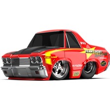 Astraltech Mga Entertaintment Cartuned S2 1968 Chevy El Camino - Kırmızı Pro Street Araba