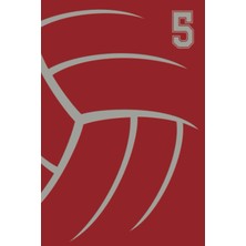Astraltech Independently Published Volleyball Jersey Number Journal
