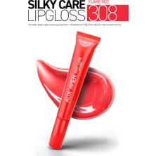Dolgun Gürünüm ve Nemlendirici Etkili Dudak Parlatıcısı - Silky Care Lipgloss 308 Flame Red