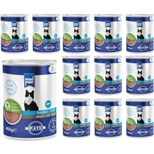 Astraltech Pawpaw Yetişkin Kedi Balıklı Pate 400 gr x 12 Adet