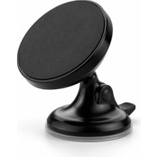 Umiya Neodimyum Mıknatıslı Vakum Tabanlı Araç Telefon Tutucu 360° Döner Katlanabilir Stand