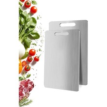 Astraltech Buffer 2 Boy Paslanmaz Çelik Kesme Tahtası, PRA-13143884-8531