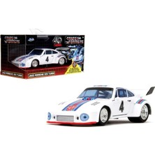 Astraltech Jada Toys Transformers Efsanevi G1 Jazz, 1976 Porsche 935 Turbo, 1:32 Ölçek Premium Die-Cast