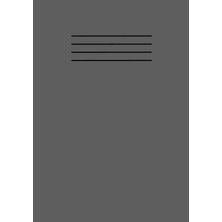 Astraltech Independently Published Grey A5 School Exercise Book Lined Paper Workbook Supplies 101 Pages With M
