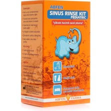 Astraltech Abfen Farma Sinus Rinse Pediatric Kit 25 Yedek Poşet