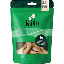 Astraltech Kito Kurutulmuş Kuzu Kulak Çiğnemelik Köpek Ödül Maması %100 Doğal, Glutensiz, Organik 100 gr