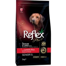 Astraltech Reflex Plus Büyük Orta Irk Kuzulu Yaşlı Köpek Maması 3 kg