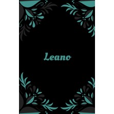 Astraltech Independently Published Leano: Vorname Auf Dem Cover, Schönes Tagebuch Geschenk Zum Geburtstag Für