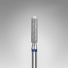 Astraltech Staleks Elmas Manikür Freze Ucu Yuvarlatılmış Silindir Model Mavi 025 FA30B025-10