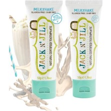 Astraltech Jack N' Jıll Jack N Jill Doğal Sertifikalı Diş Macunu - Milkshake Aromalı 2 Adet x 50G