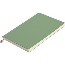 Astraltech Smyth Classic Esnek Kapak Çizgili Defter, 14.8X21 cm -Açık Yeşil