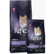 Astraltech Reflex Plus Skin Care Deri ve Tüy Bakımı Somonlu Yetişkin Kedi Maması 1,5 kg (Paketleme Farklılık G