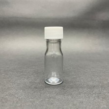 Astraltech 10 cc Pet Şişe - Beyaz Kapaklı - 10 ml Plastik Şişe x 10 Adet