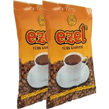 Ezel Türk Kahvesi Orta Kavrulmuş - Taze Öğütülmüş – 2 x 100gr Set