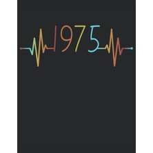 Astraltech 101 Mandalas - Malbuch Ekg Herzschlag Jahrgang 1975 Baujahr Heartbeat: Lustiges Retro Vintage Herzl