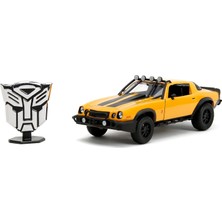 Astraltech Jada Transformers Rise Of The Beast 1:24 1977 Chevy Camaro Bumblebee & Badge Döküm Araba, Çocuklar