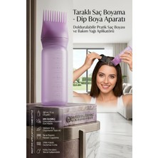 Astraltech Transformacion Taraklı Saç Boyama Şişesi 180 ml - Doldurulabilir Pratik Saç Boyası ve Bakım Yağı Ap