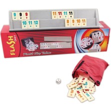 Astraltech Staroyun STAROYUN1010129 13 x 54 x 11 cm Flash Plastik Rummy Seti