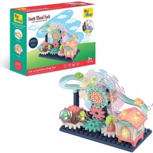 Astraltech Ogi Mogi Toys Işıklı ve Sesli Dönme Dolaplı Penguenli Lunapark Oyun Seti