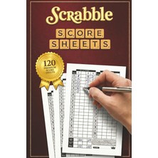 Astraltech Independently Published Scrabble Score Sheets: Scrabble Game Book Pad, 120 Sheet Score Card Noteboo