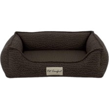 Astraltech Pet Comfort Bravo Siena Kahverengi Kedi ve Köpek Yatağı S 45X55CM