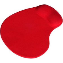 Astraltech Frisby FMP-050M-R Kırmızı Jel Bilek Destekli Mouse Pad