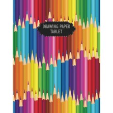 Astraltech Drawing Paper Tablet| Big Blank Art Sketch Book For Kids| 8.5" x 11" Softback 108 Pages| F