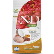 Astraltech Farmina Pet Foods N&d Quinoa Tahılsız Kedi Maması, Skin & Coat Bıldırcın 1.5 kg