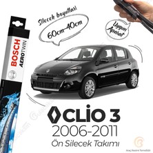 Astraltech Renault Clio 3 Muz Silecek Takımı (2006-2011) Aerotwin