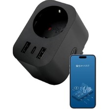 Astraltech Akıllı Priz USB Akım Korumalı Uzaktan Kontrol