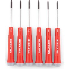 Astraltech Izeltaş Elektronikçi Tip Torx Uçlu Klemens Tornavida Takimi, 6'li