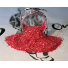Astraltech Tırnak Süsleme Holografik Mikro Sim Nail Art Koyu Mercan Rengi Ekstra Mikro Sim 5 Ml, 5888