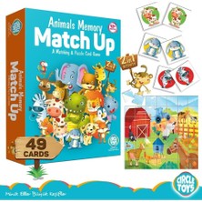 Astraltech Circle Toys Animals Memory Match Up