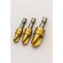 Astraltech Busstier Pprc Boru Genişletme Uç Seti 3 Parça Matkap Girişli Boru Genişletme Uçları 15-19MM