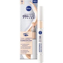 Astraltech Nivea Hyaluron Cellular Filler Renkli Göz Bakım Kremi 15 Ml, Açık Ton, Göz Altı Kapatıcısı, Nemlend