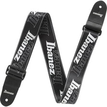 Astraltech Ibanez Tasarım Kayış -"ıbanez Logo" (GSD50-P6), Siyah