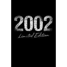 Astraltech Limited Birthday Edition 2002 Born Year Vintage Retro Grunge Line Art: - Funny Heart Line